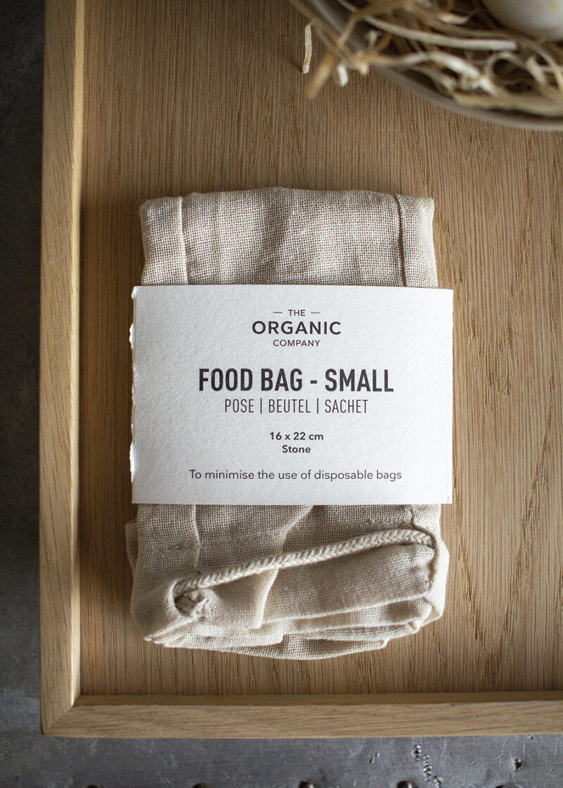 Food Bag Stone small - The Organic Company